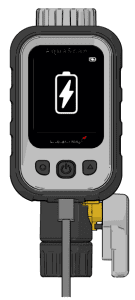 AquaScan power off and charge image