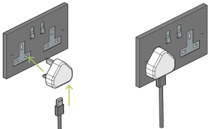 how to charge AquaScan step 3