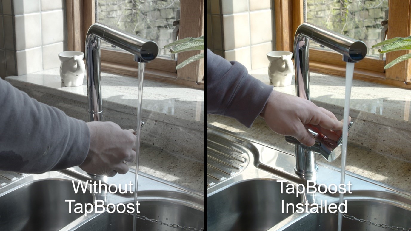 Before and After TapBoost