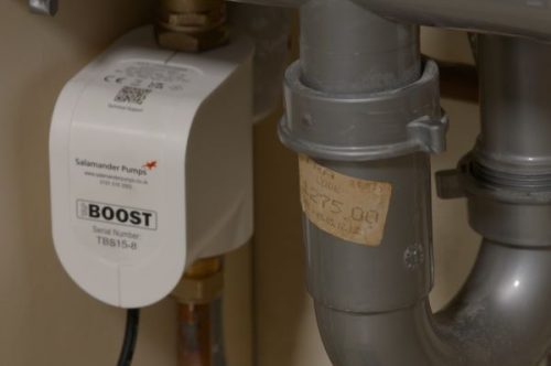 TapBoost Installed under sink